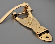 Vintage Guild tailpiece after restoration.
