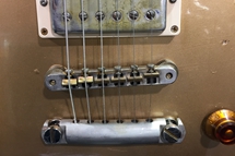 Aged humbucker cover